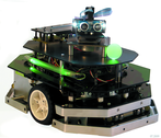 Rys. 1. Dydaktyczny modułowy robot mobilny